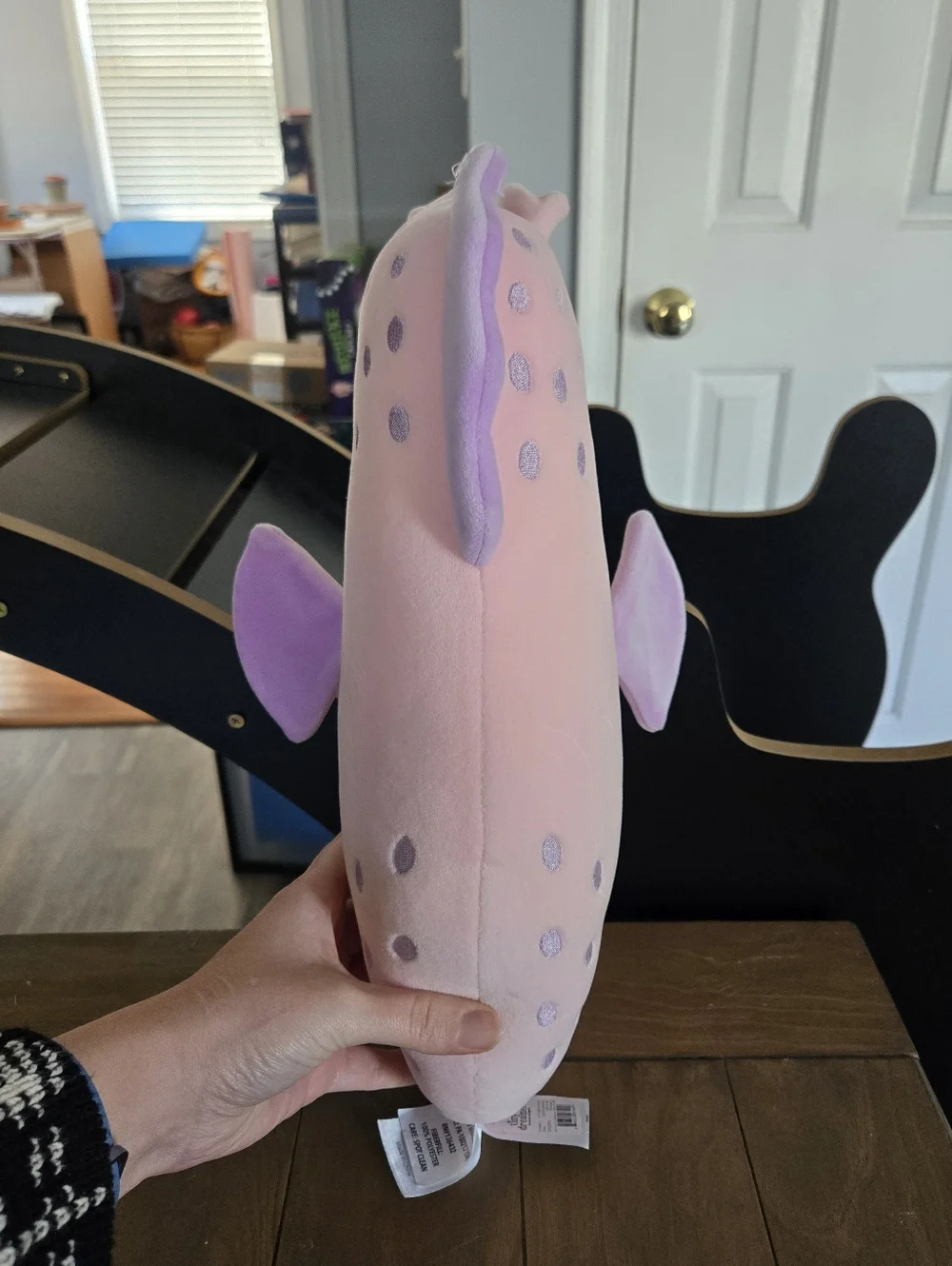 Pink & Lavender Plush Tiny Dreamers Seahorse Toy